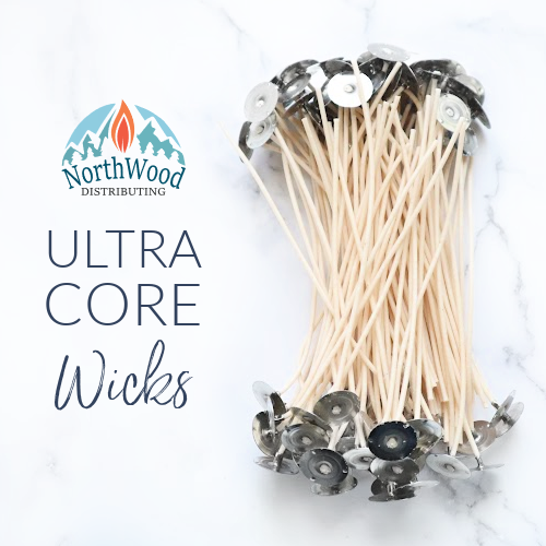 6" Ultra Core Wicks - Knitted Fiber Wicks by Fil-Tec