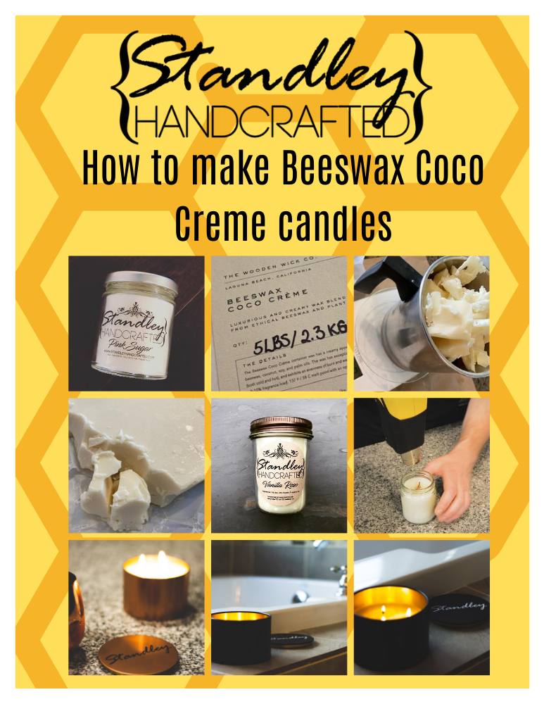 E-Book | How to Make Beeswax Coco Creme Candles