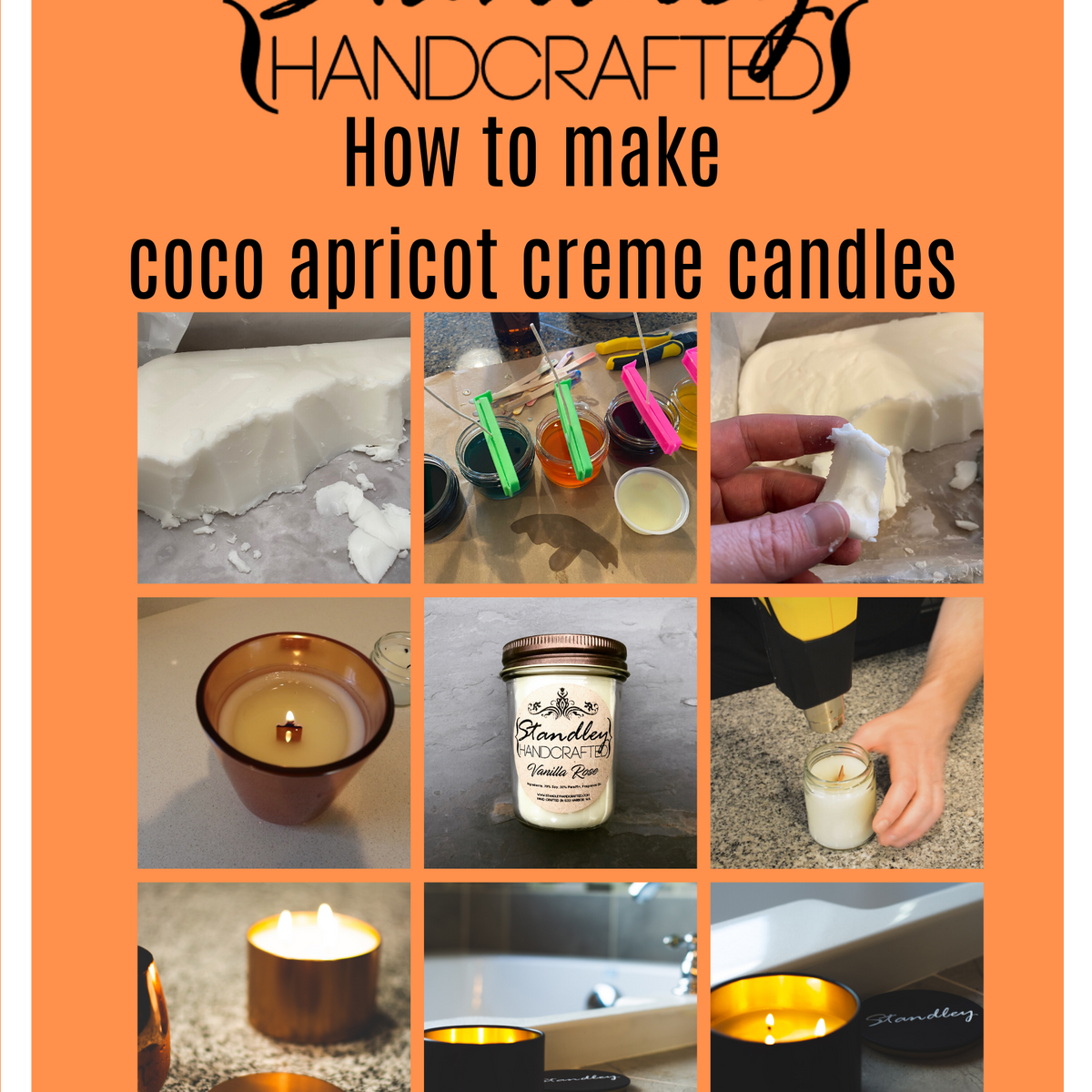 E-Book | How to Make Coco Apricot Creme Candles