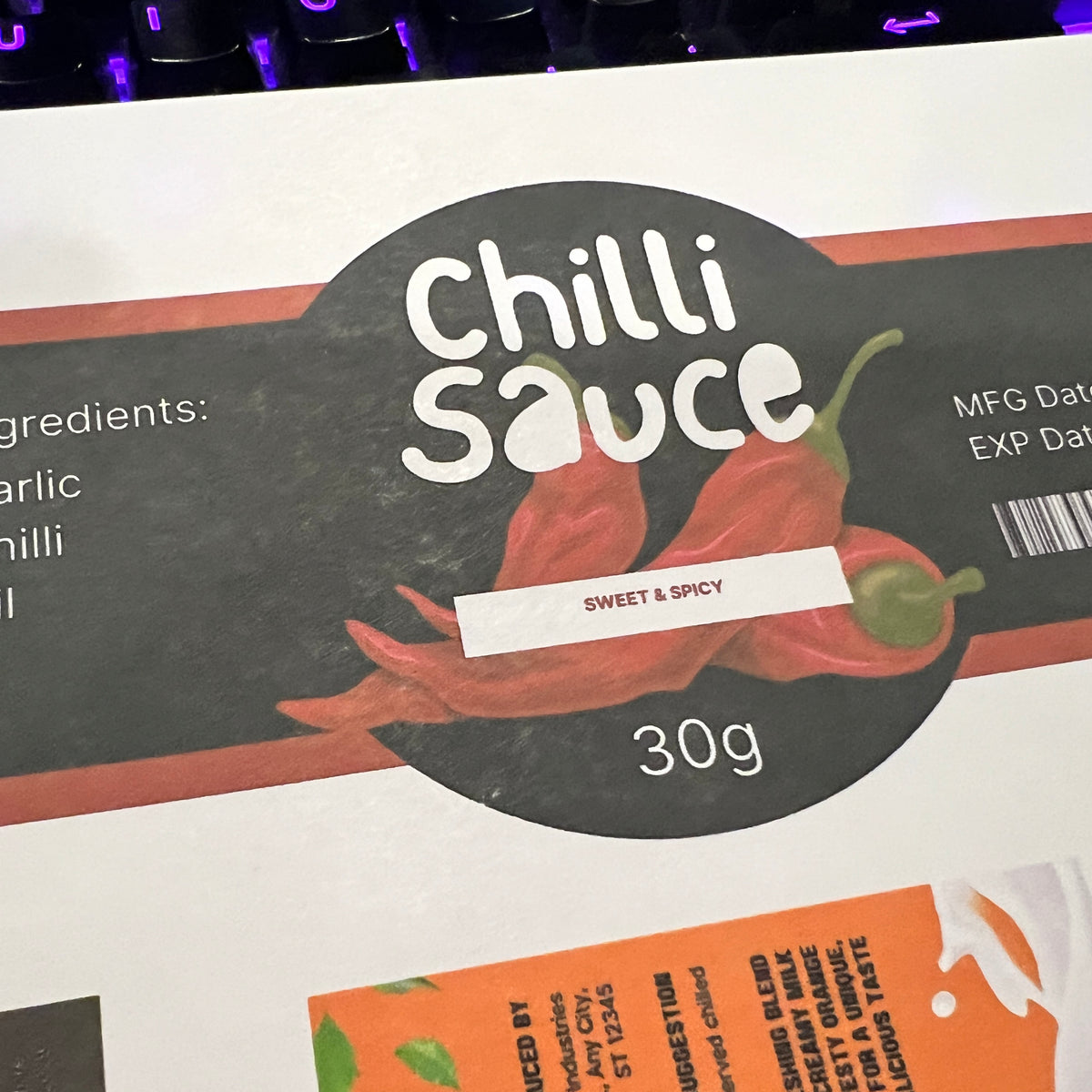 Product labels - Premium matte