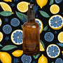 Midnight blue citrus room spray