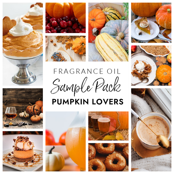* Pumpkin Lovers Fragrance Sample Pack