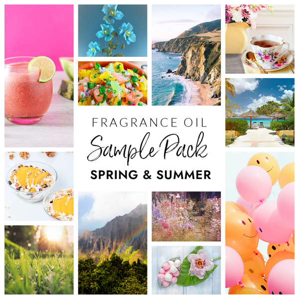 * Spring & Summer Fragrance Oil Sample Pack