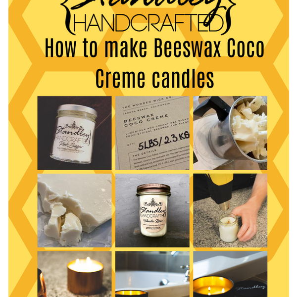 E-Book | How to Make Beeswax Coco Creme Candles