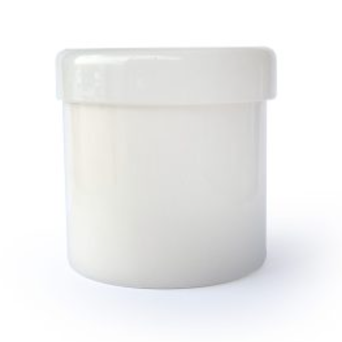 Urban Glass With Lid – White (24)