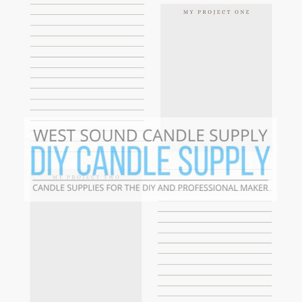 Candle Makers Testing Journal