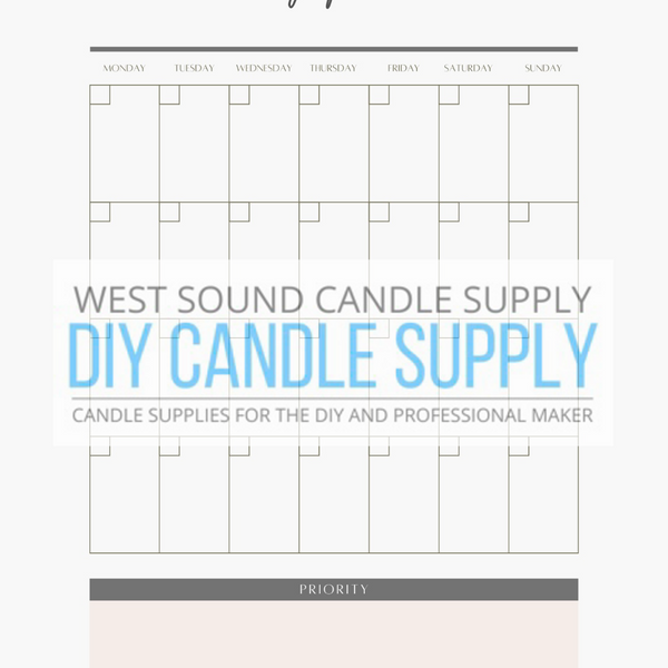 Candle Makers Budget & Finance Journal